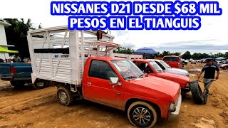 Precio de las nissanes D21 En el tianguis camionetas desde $68 mil pesos Nissan estaquitas y pickup