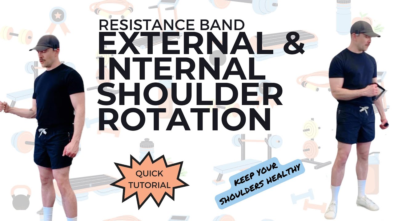 Internal And External Rotation Band EXTERNAL AND INTERNAL BAND SHOULDER ROTATION - YouTube
