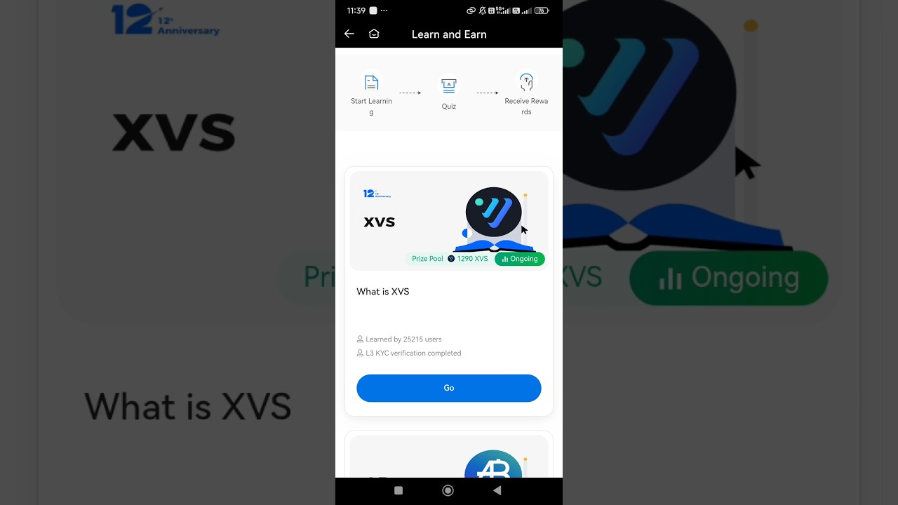 HTX Learn and Earn Answers XVS