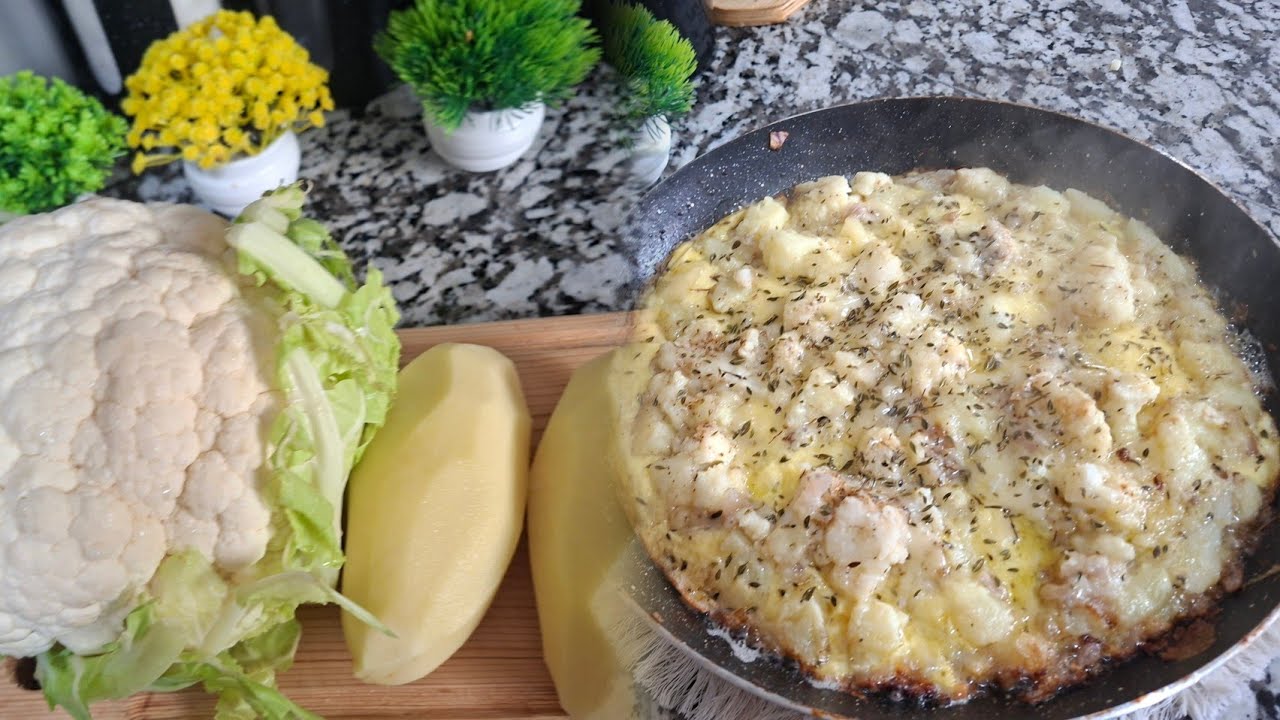 مقيله بدون لحوم وجبه سريعه لجوع اخر الليل كاتجي لذيذه بزاف 😋😋💯👌👌🏃‍♀️🏃‍♀️🥦🥔