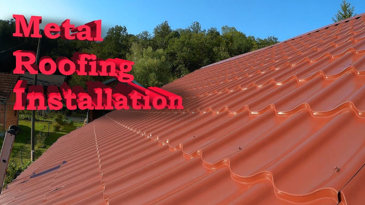 Metal Roofing Installation, Replacing old roof YouTube
