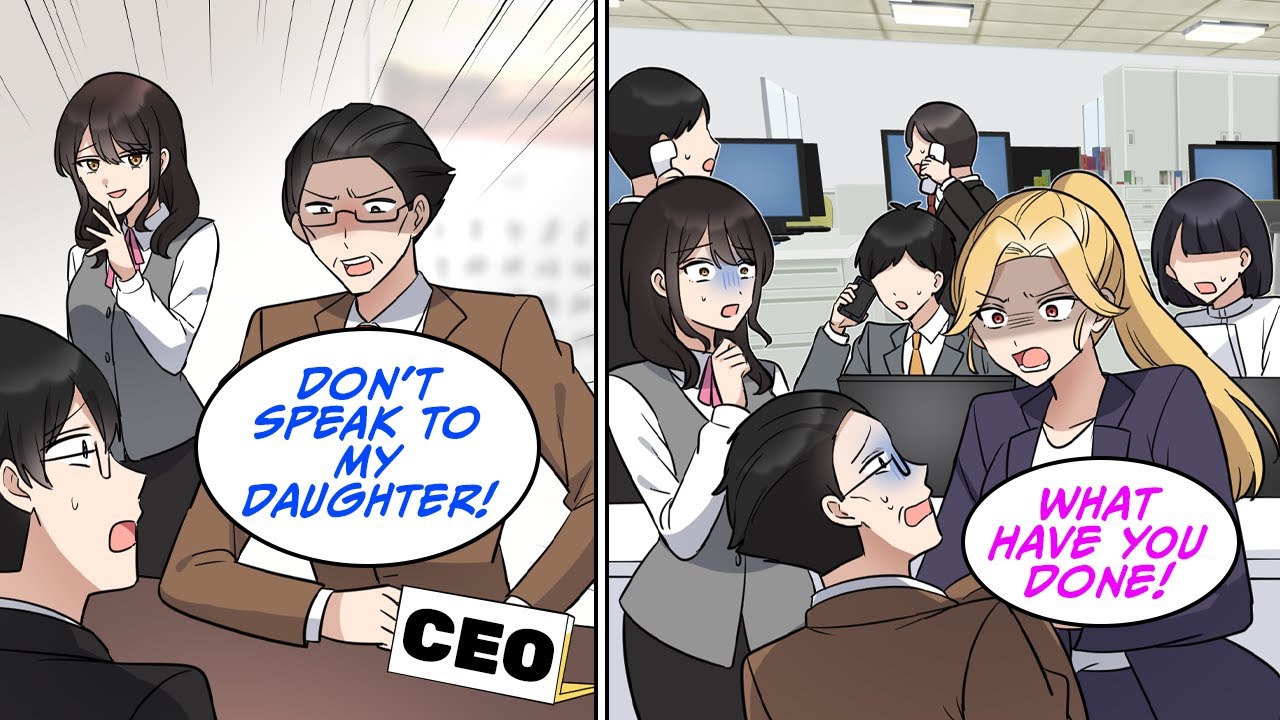 My boss's daughter off for slacking off at work and then... [Manga Dub]