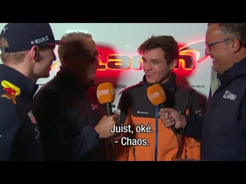 True or False with Lando Norris (feat. Max Verstappen) - Ziggo Sport