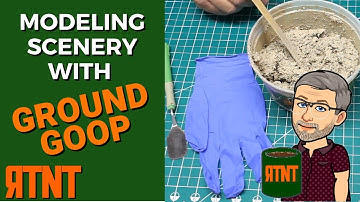 Model Scenery Ground Cover Using Ground Goop