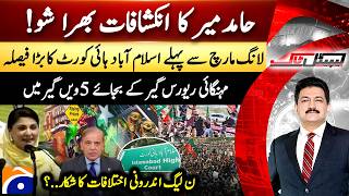 Hamid Mir’s Revealing Show | IHC Verdict & PTI March | Inflation Storm | Capital Talk | Hamid Mir