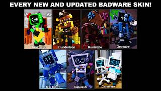 WINNING WITH EVERY NEW BADWARE SKIN in DIE OF DEATH (Fashionably Late Update)