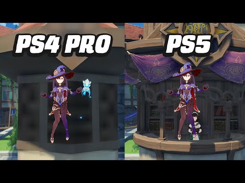 genshin impact ps4  New 2022  Genshin Impact PS4 Pro to PS5 Comparison (1.5 Update)