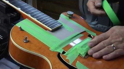 Bound Fingerboard Re-Frets @StringTech Workstations