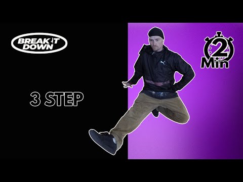 Footwork tutorial breaking | 3 step | Break it Down |