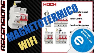 Here it is the circuit breaker that moves by itself REVIEW HOCH ZJSB9  bipolar 16A wifi 