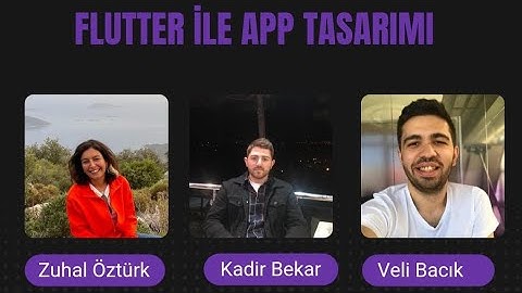 Flutter ile App Tasarımı