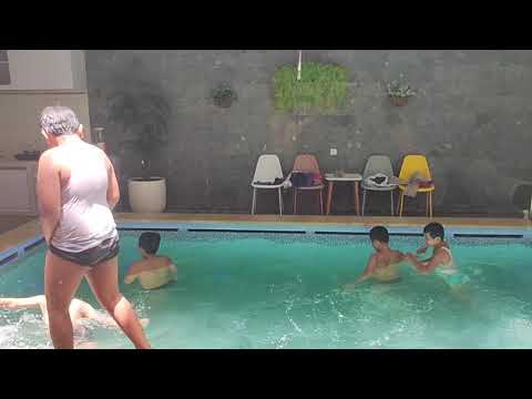 Varo and the gang (Tabita Boys) #swimming #pool