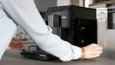 De trechter reinigen  -Philips espressomachine