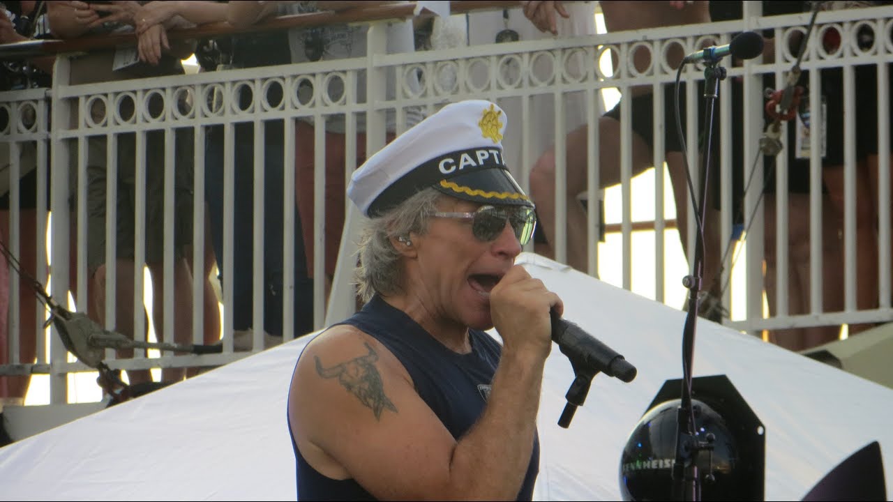 Jon Bon Jovi - Runaway to Paradise Cruise Pool Deck Party