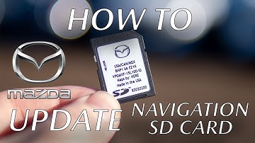 How To Update Maps/Navigation SD Card (North America) - Park Mazda
