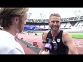 "It was a heck of a journey" - Josh Kerr on breaking the world mile record in London