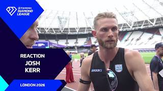 "It was a heck of a journey" - Josh Kerr on breaking the world mile record in London