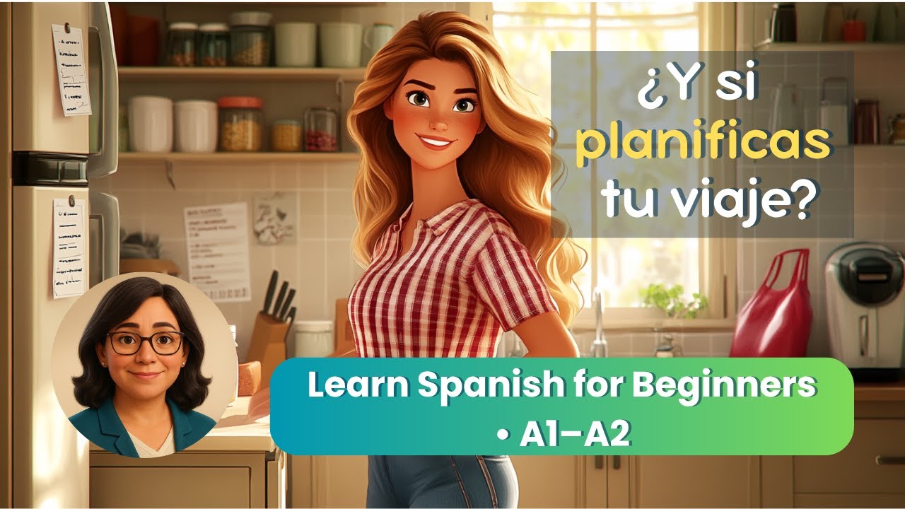 Plan Your Trip ✈️ – Learn Spanish with Stories for Beginners