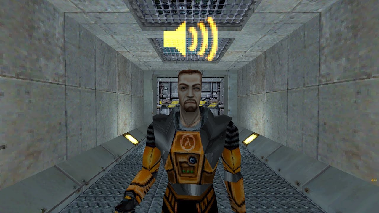 Proof Gordon Freeman talks during gameplay