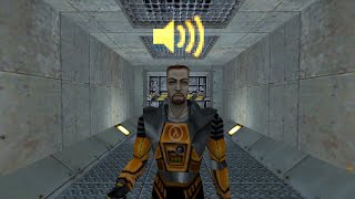 Proof Gordon Freeman talks during gameplay