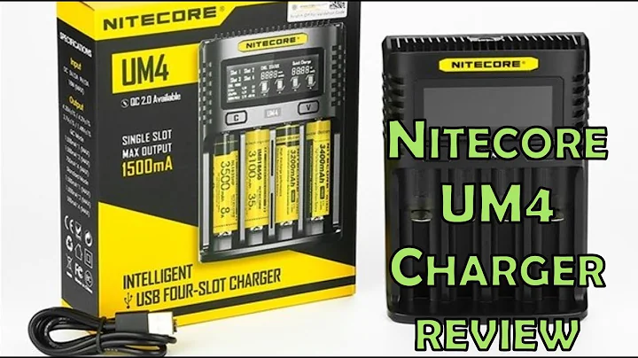 Review of the Nitecore UM4 - this Battery Charger is All You Need