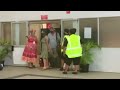 First Arrivals Land In Rarotonga