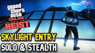 Gta 5 Kortz Center Heist Skylight Approach - Solo Stealth