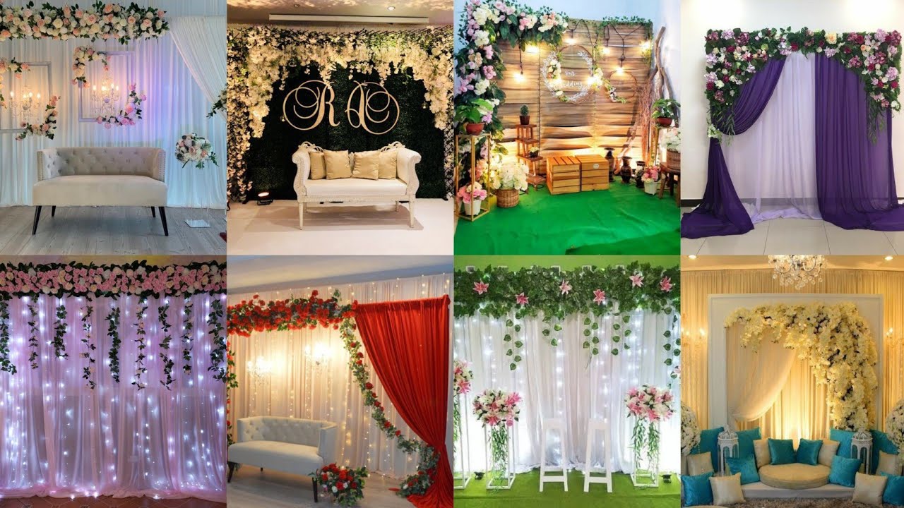 Engagement Decoration ideas in Small Space / Engagement Decoration ideas at home YouTube