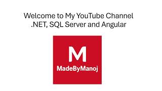 Introduction to Channel | .NET, SQL Server and Angular