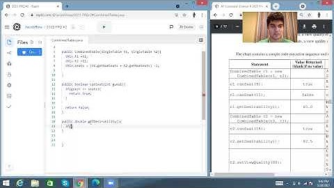 AP Computer Science FRQ Review 2021: Question#2