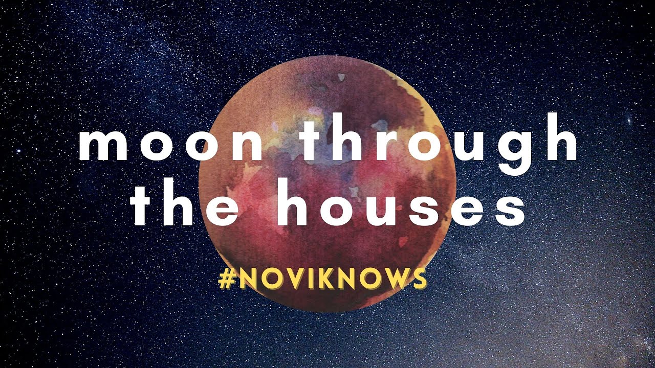 MOON THROUGH THE HOUSES ✨#noviknows #subtitles