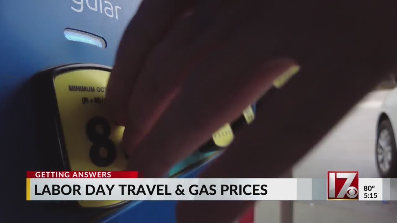 Rising gas prices into the Labor Day weekend - YouTube