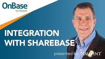 (2021) OnBase Software Integration with ShareBase - Sharing Documents