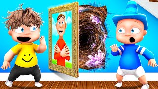 We Found my Daddy's SECRET TUNNEL in Who's Your Daddy...