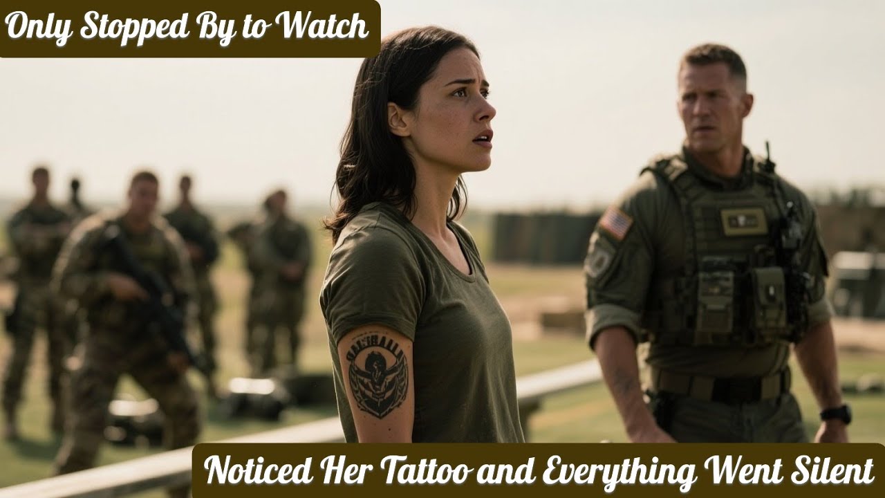 She Only Stopped By to Watch — Then the SEAL Commander Noticed Her Tattoo and Everything Went Silent