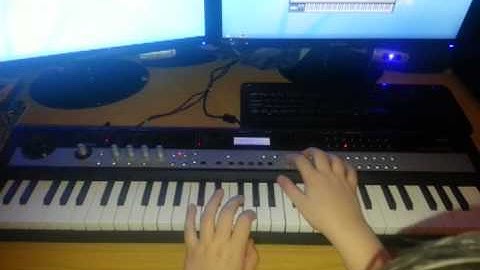 Korg Microstation Demo (music workstation)