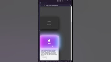html css card glow #shorts
