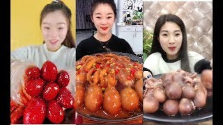【EATING SHOW】CHINA MUKBANG SPICY OCTOPUS EATING SHOW COMPILATION#2/문어/たこ/ปลาหมึก/Bạchtuộc#ASMR