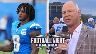 Matthew Berry names Chargers RB Omarion Hampton as 2025 fantasy ‘Ride or Die’ | FNIA | NFL on NBC