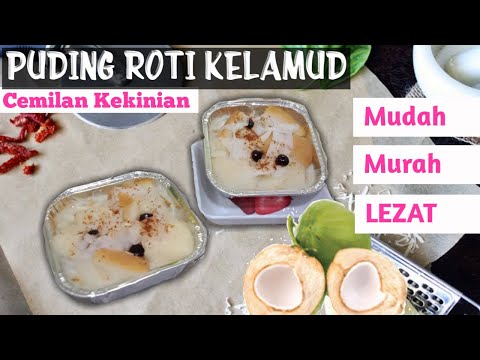 Puding Roti Paun Kukus