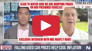 Used Car Prices Falling at Bellamy Strickland in McDonough, GA