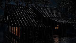 Rain and Thunder Sounds for Sleeping 1 Hour | Gentle Rainstorm Ambience for Deep Sleep & Relaxation