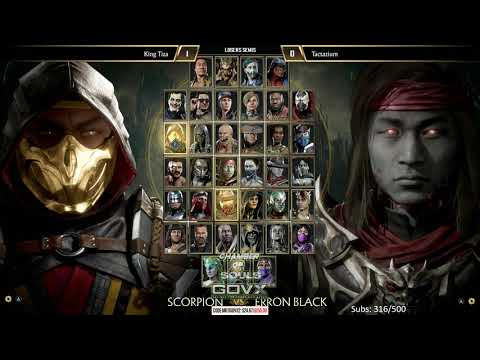 MK11 @ GOVX Tactical Combat Qualifier - King Tiza vs Tactazium [4K/60fps]