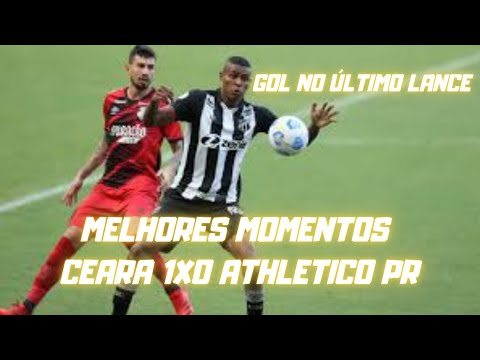 MELHORES MOMENTOS- ceara 1×0 Athletico PR = brasileirão rodada 12