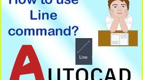 Lesson No. 1 How to draw LINE (L) Command in AutoCAD
