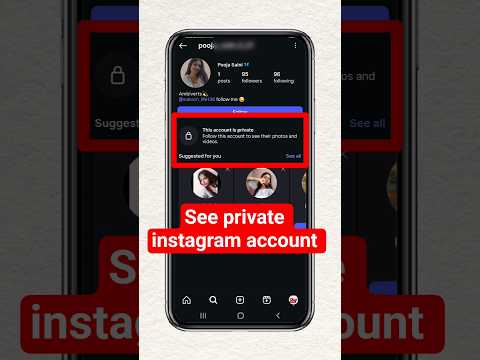 How To See Private Account Post On Instagram How To See Posts Of Private Account On Insta 
