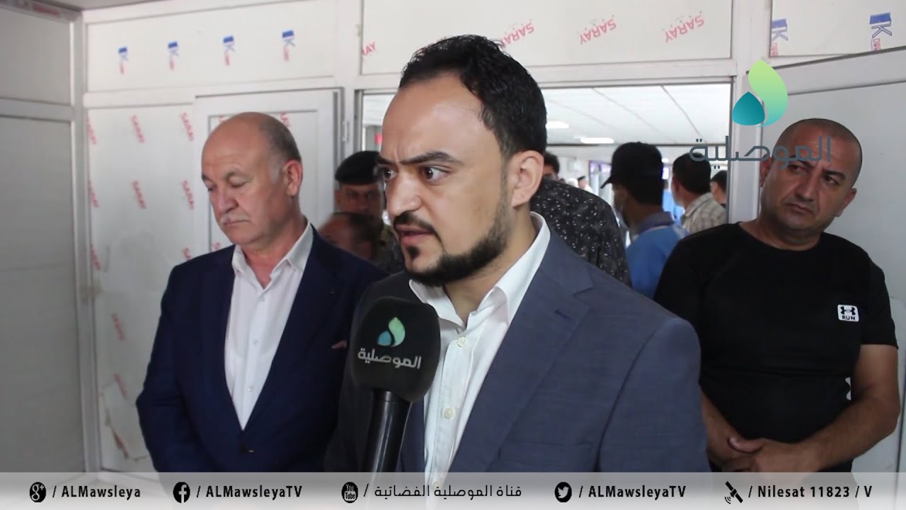 النائب جميل سباك يزور المستشفى الجمهوري بالموصل ويطلع على واقع مصابي حريق الحمدانية