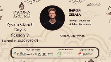 Day 3 Class #6 - 3C Session 2 - Pycon APAC 2024