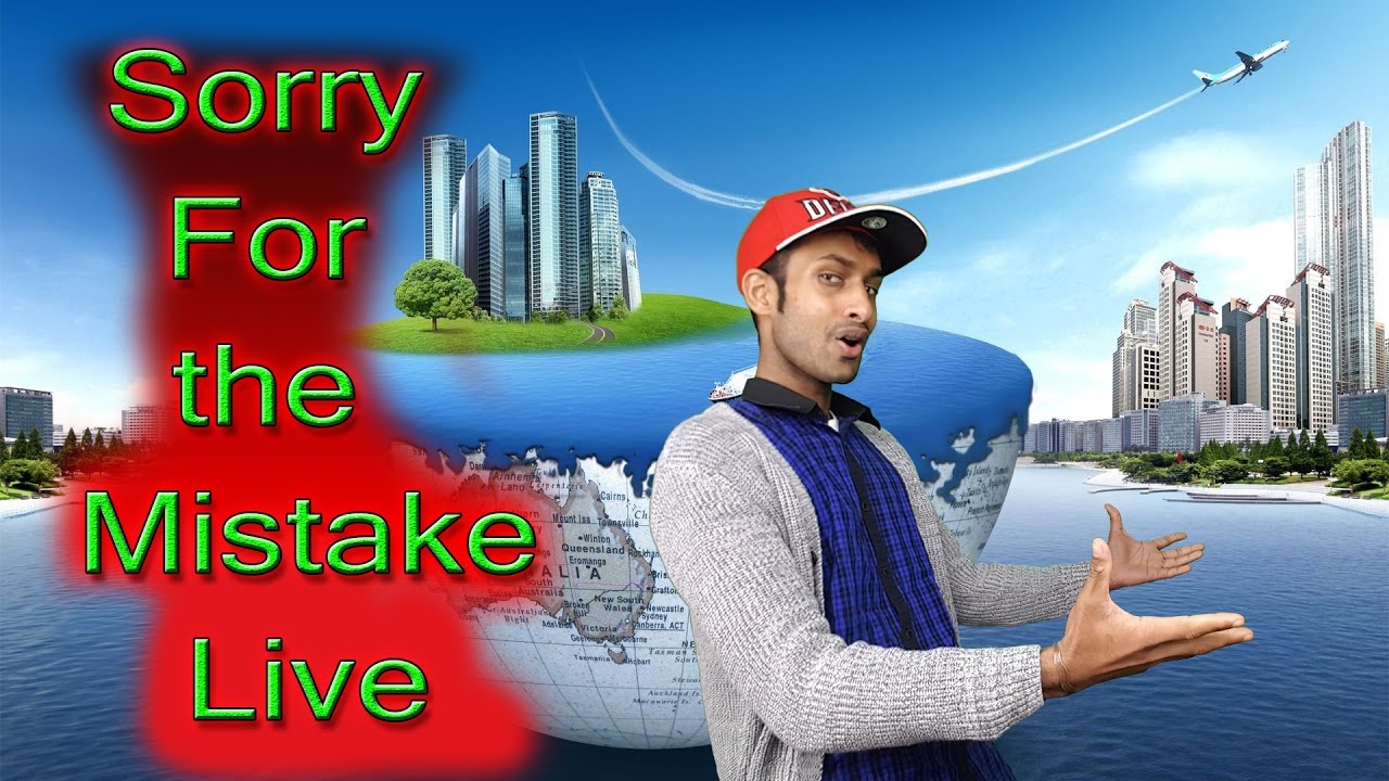 Sorry For The Mistake Live Weknow Tech Tamil Step BY Step Live On 