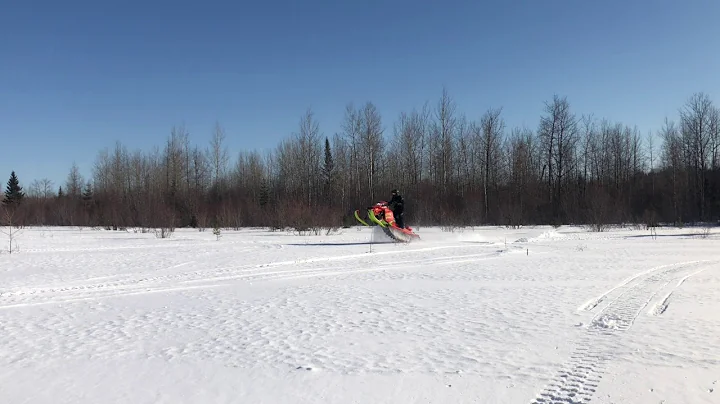 MBRP Trail Can 800etec vs GGB Quiet Can 850etec at WOT